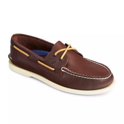 Brown Authentic Original Leather Boat Shoe - Sperry - The Slipper Box