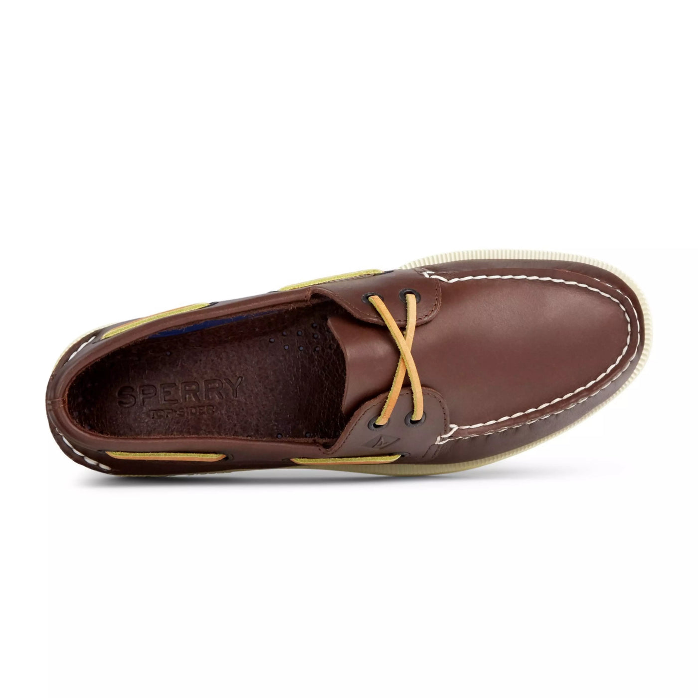 Brown Authentic Original Leather Boat Shoe - Sperry - The Slipper Box