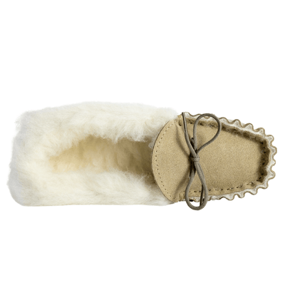 Womens Wool Lined Moccasin